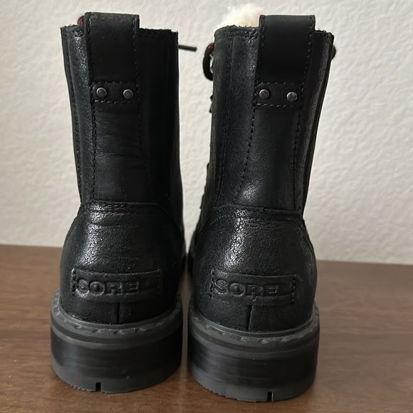 Sorel Lennox Lace Cozy Suede Waterproof Boots - Picture 3 of 7